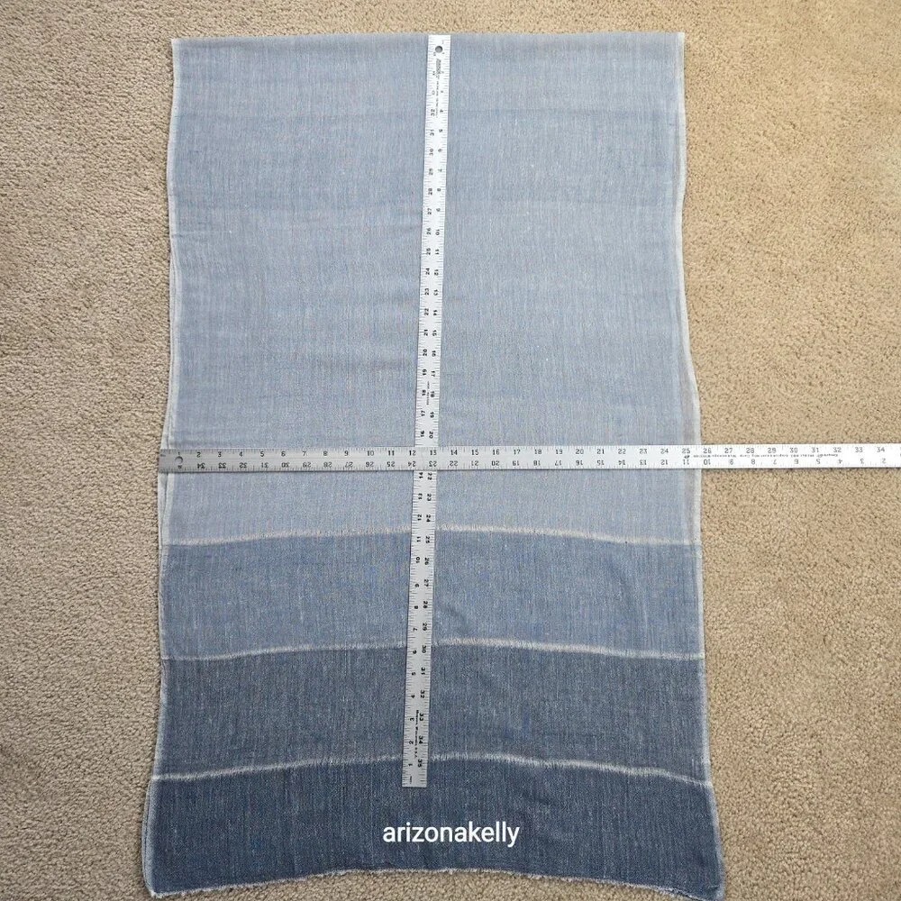 NWOT Cotton Handmade Scarf Woven Promises Ethiopia Fair Trade Hand-woven
